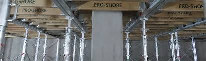 Drop head shoring primary beam detail