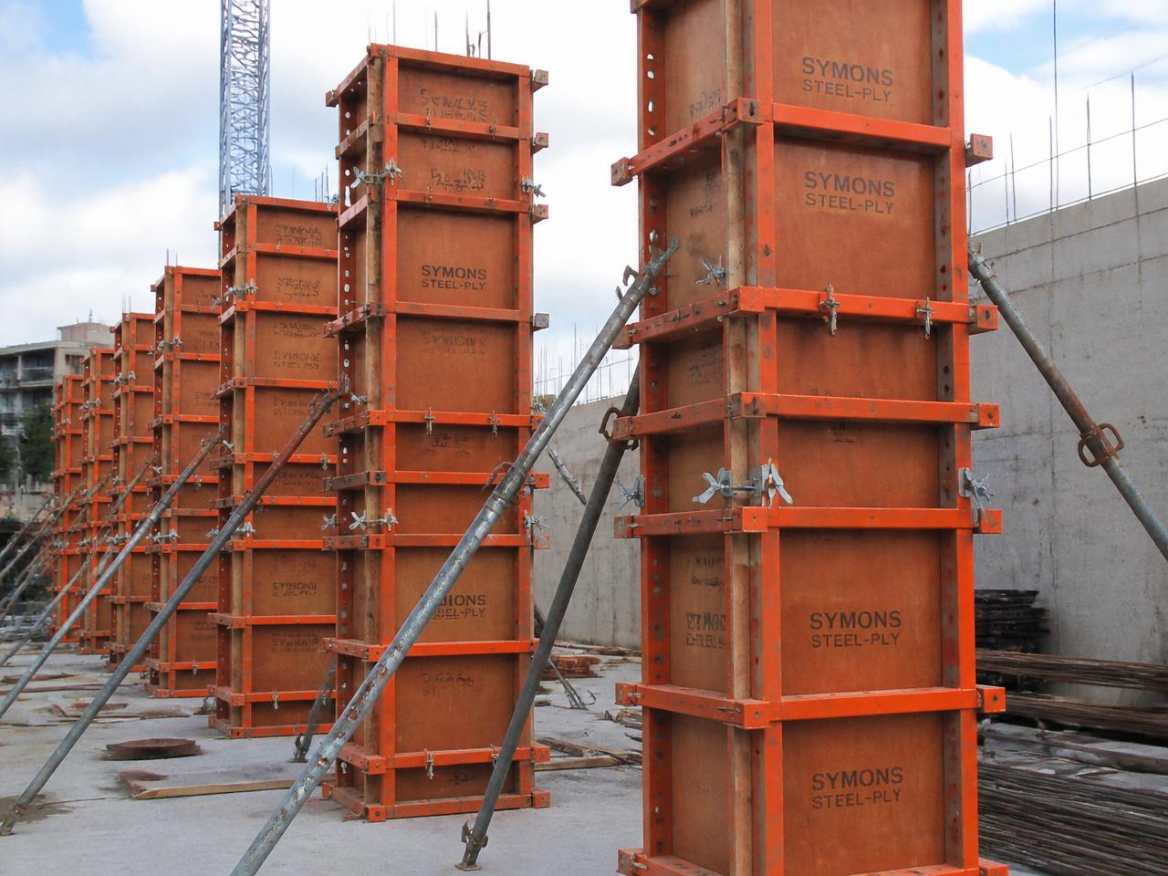 Steel-Ply Column Forms